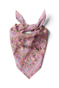 Pink Floral Bandana - Stylish Women's Bandana Scarf