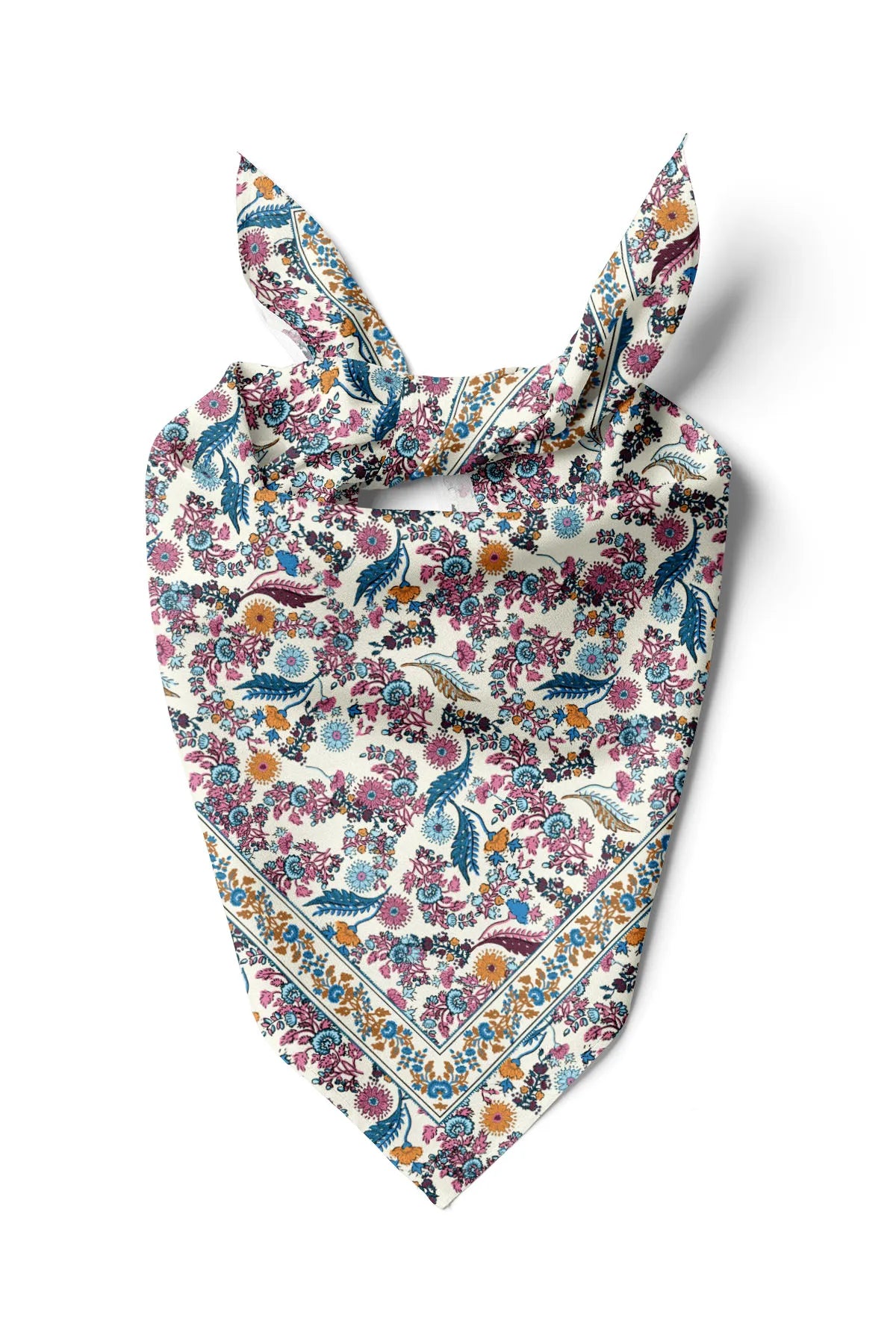 Floral Pattern Bandana - Stylish Women's Bandana Scarf