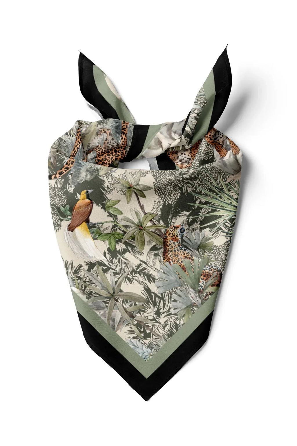 Leopard Print Scarf - Colorful Patterned Women's Scarf