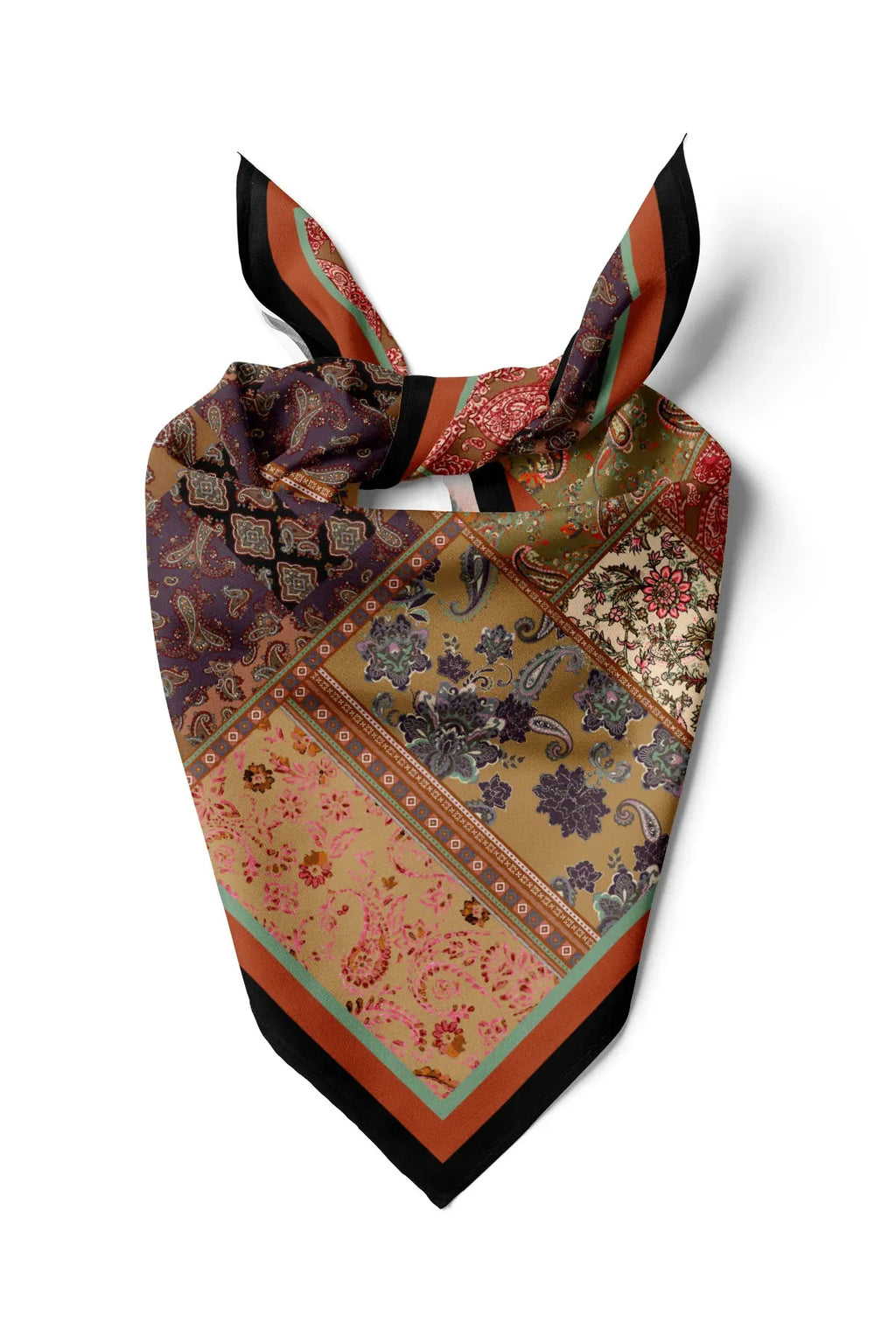 Women's Ethnic Patterned Scarf Bandana - Stylish Women's Bandana Scarf
