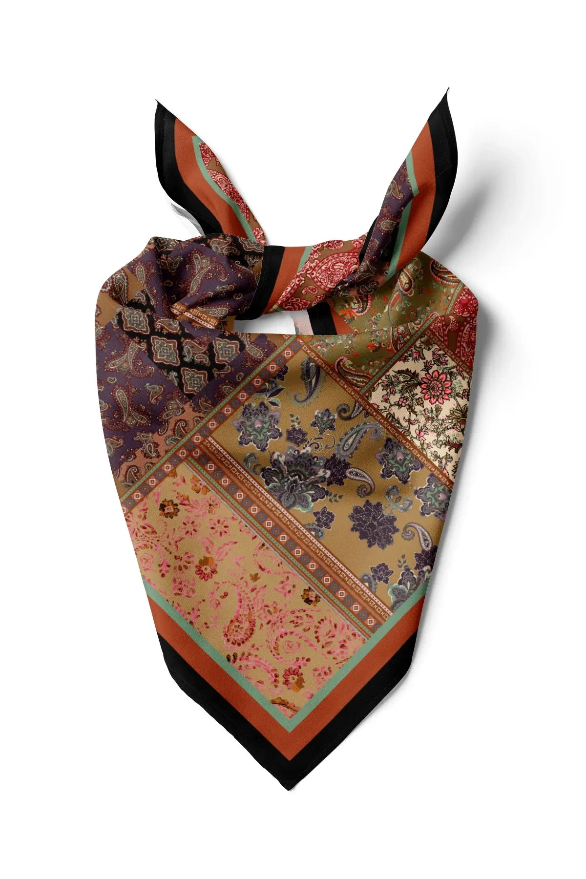 Women's Ethnic Patterned Scarf Bandana - Stylish Women's Bandana Scarf