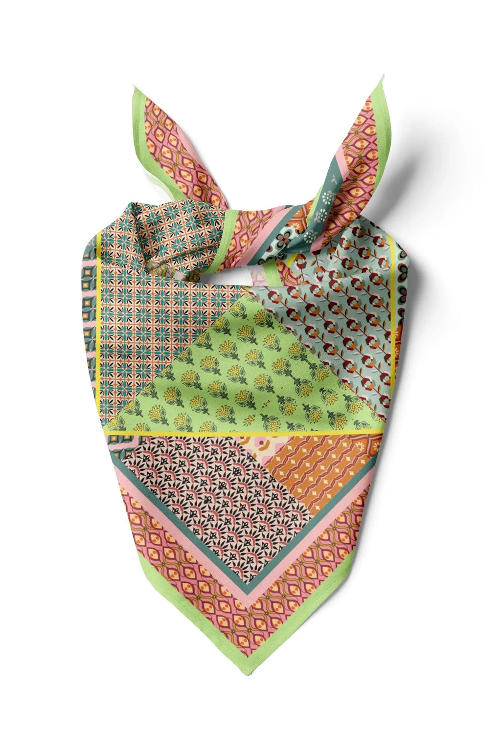 Women's Authentic Patterned Scarf Bandana - Stylish Women's Bandana Scarf