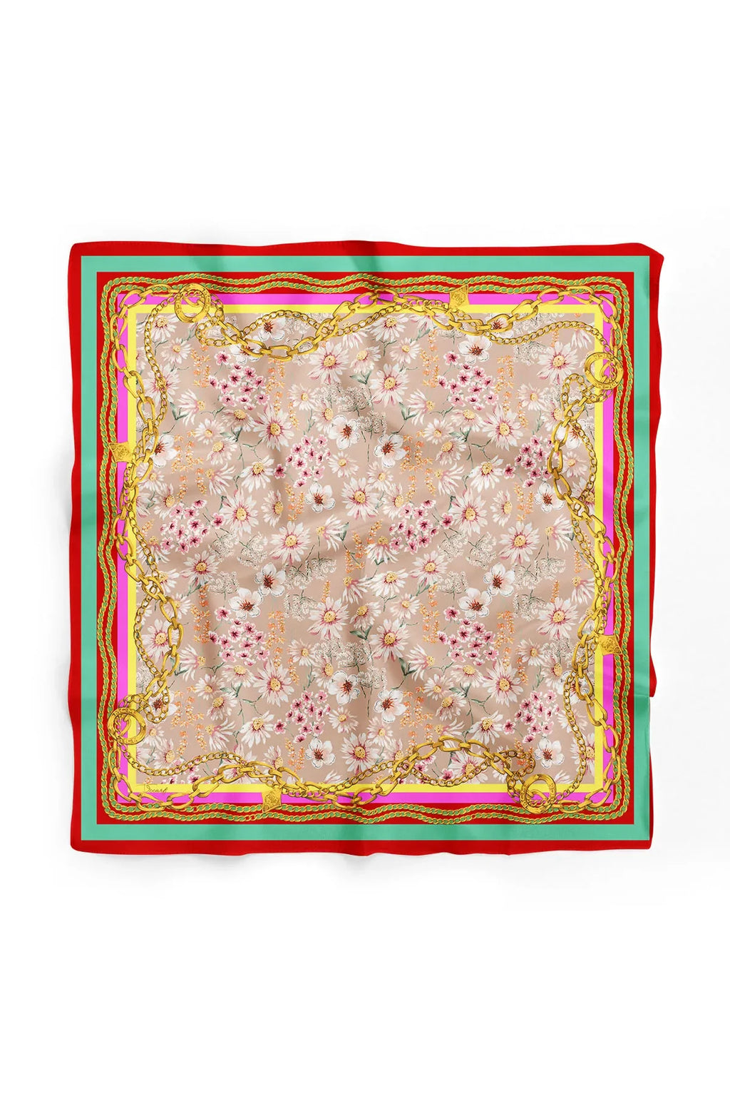 Women's Floral Pattern Scarf Bandana - Stylish Women's Bandana Scarf