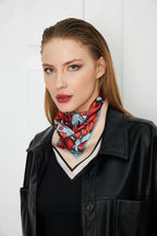 Women's Floral Pattern Scarf Bandana - Stylish Women's Bandana Scarf