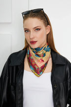 Women's Floral Pattern Scarf Bandana - Stylish Women's Bandana Scarf