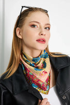 Women's Floral Pattern Scarf Bandana - Stylish Women's Bandana Scarf