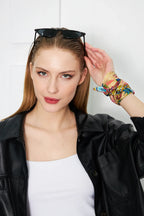 Women's Floral Pattern Scarf Bandana - Stylish Women's Bandana Scarf