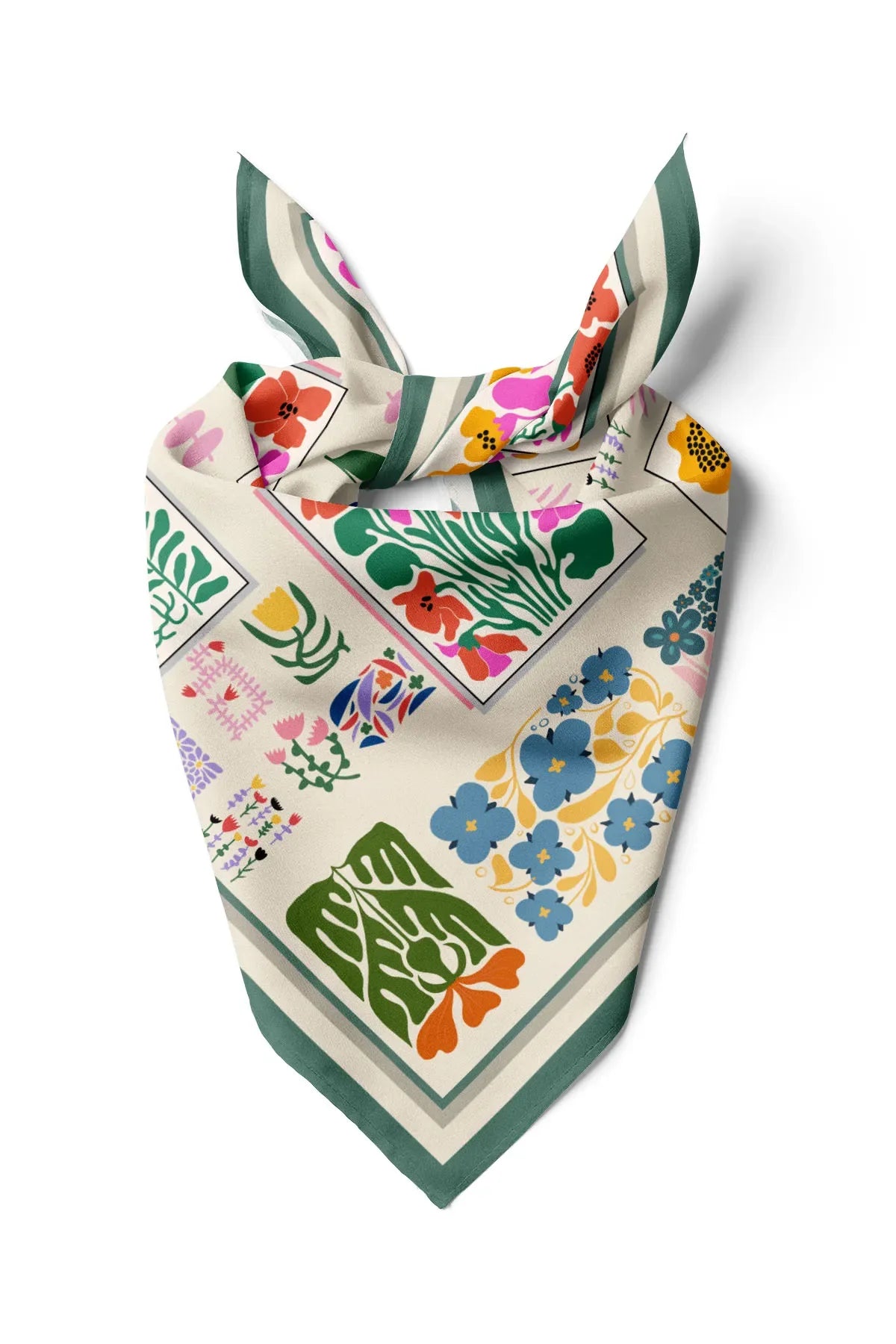 Women's Patterned Scarf Bandana - Stylish Women's Bandana Scarf