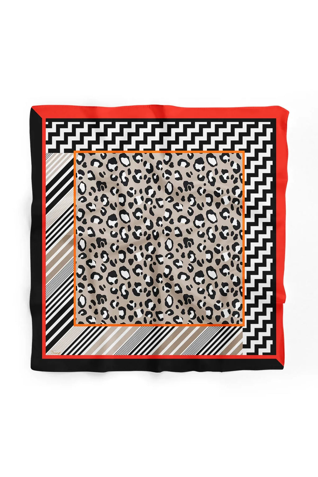 Women's Leopard Print Scarf Bandana - Stylish Women's Bandana Scarf