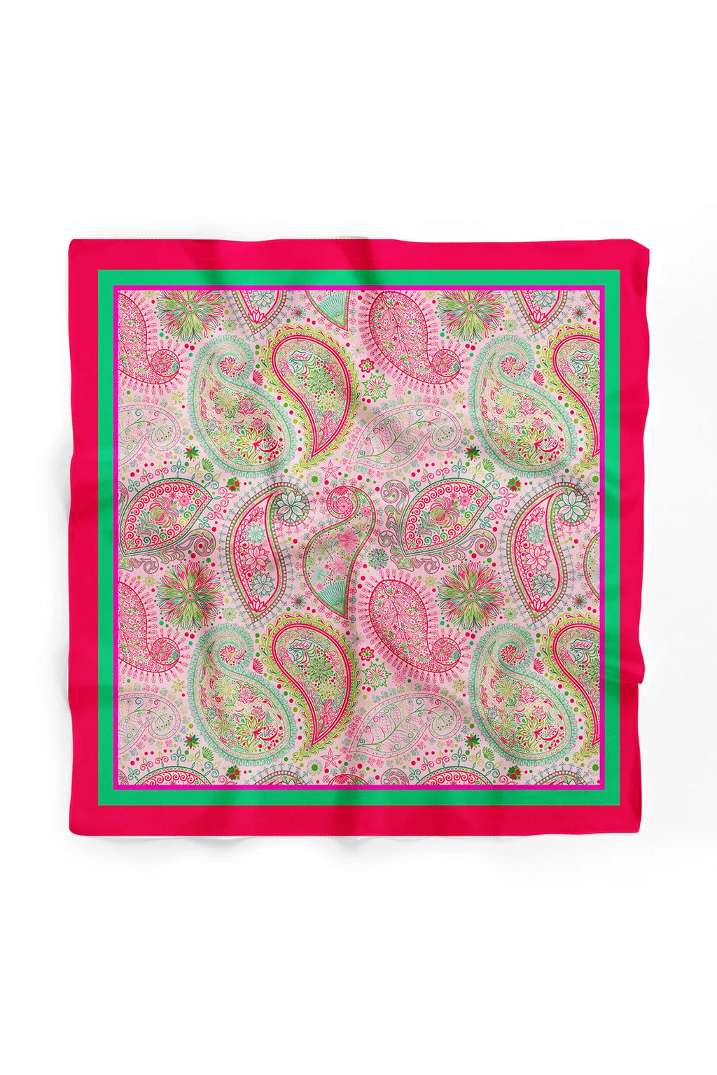 Pink Ethnic Patterned Women's Scarf - Colorful Patterned Women's Scarf