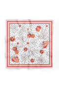 Pomegranate Patterned Scarf - Colorful Patterned Women's Scarf