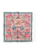 Floral Patterned Scarf - Colorful Patterned Women's Scarf