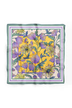 Floral Patterned Scarf - Colorful Patterned Women's Scarf