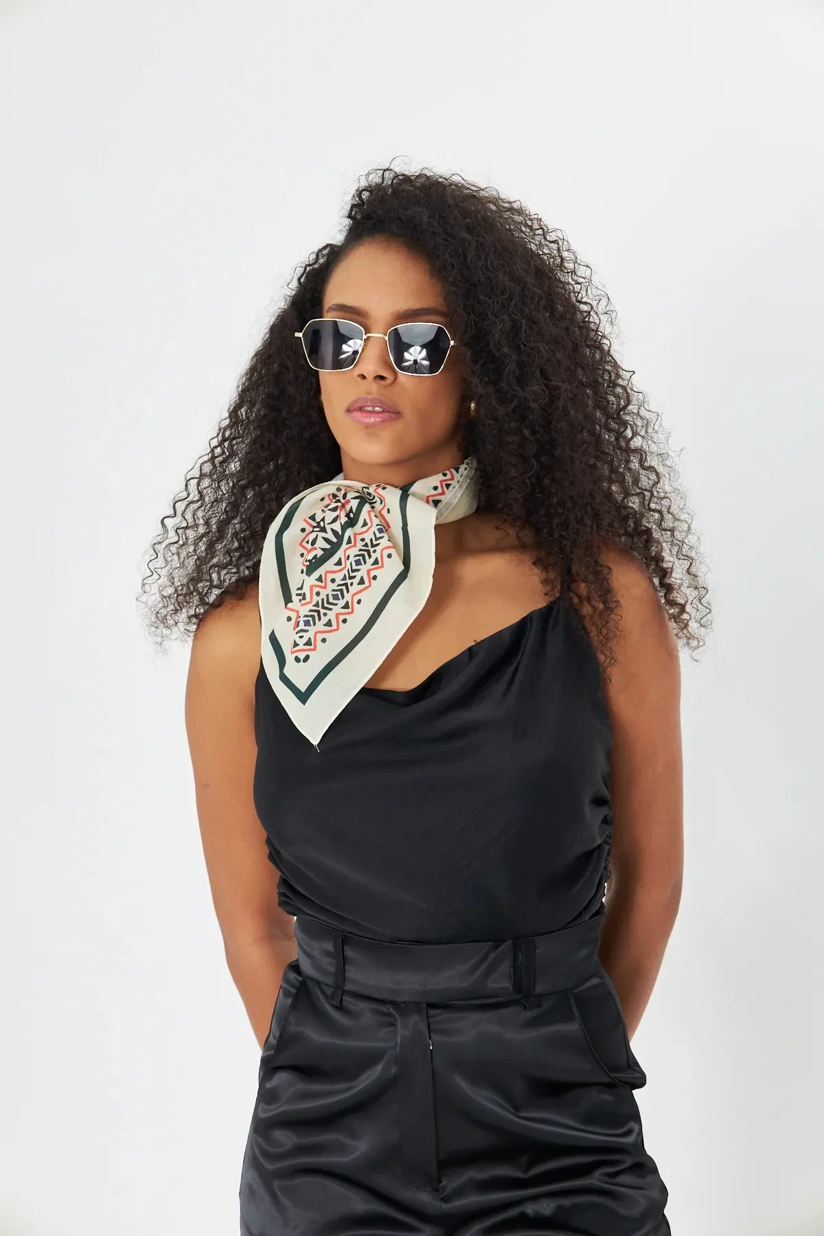 Cotton Bandana Scarf 70cm - Cotton Bandana Scarf for Everyday Use