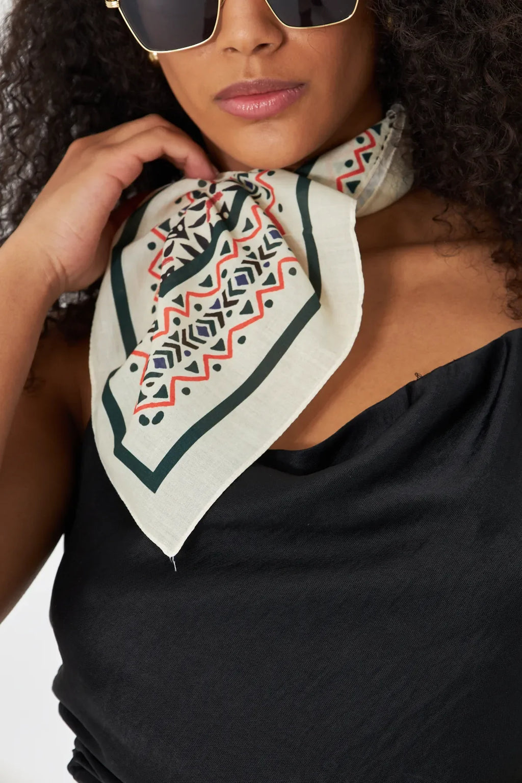 Cotton Bandana Scarf 70cm - Cotton Bandana Scarf for Everyday Use