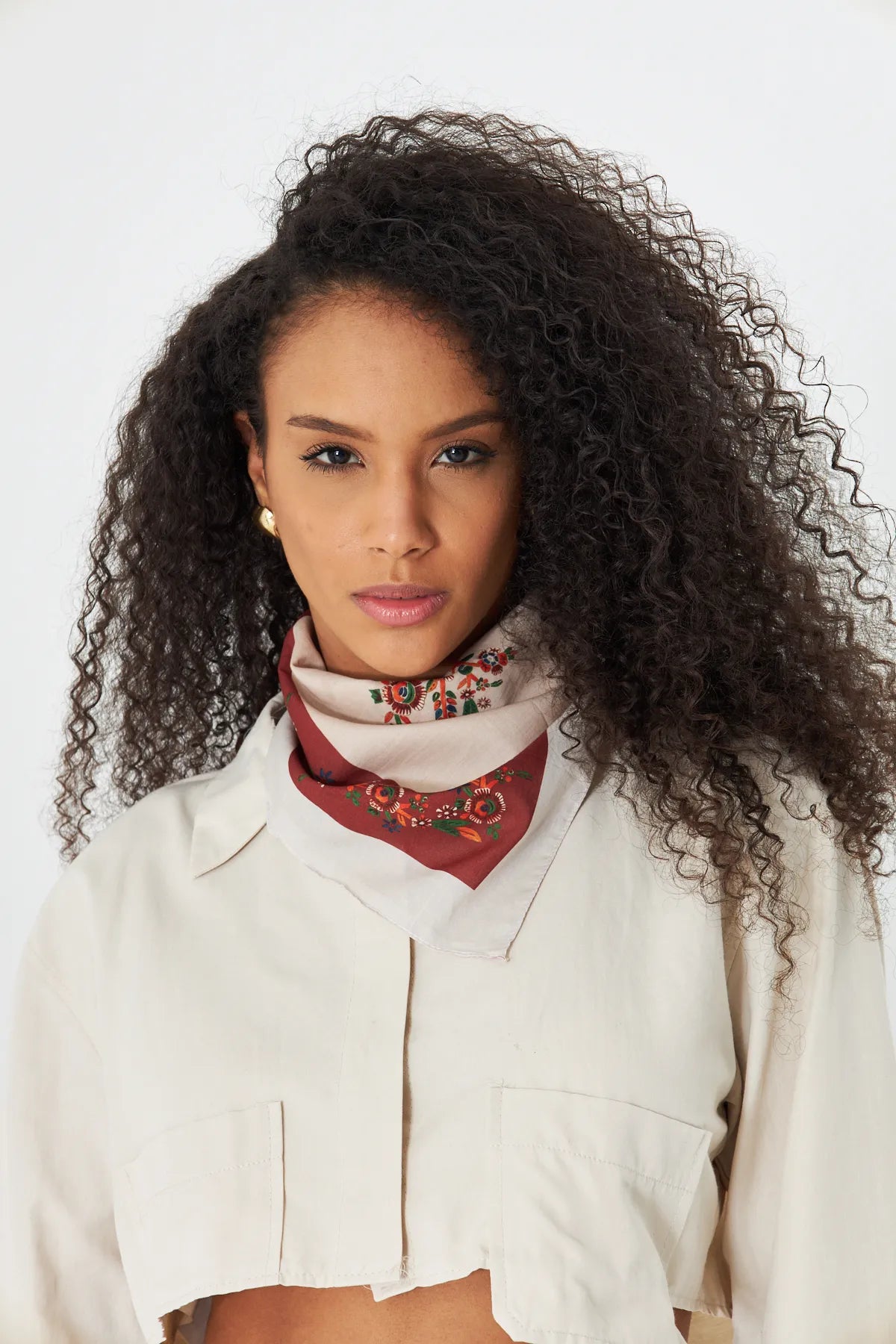 Cotton Bandana Scarf 70cm - Cotton Bandana Scarf for Everyday Use